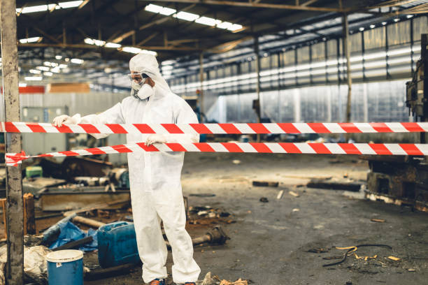 Professional Odor Removal technician working in Atkinson, IL